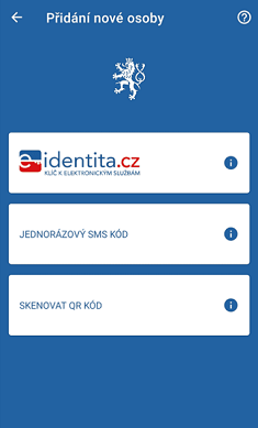 Možnosti přidání nového certifikátu Možnosti přidání nového certifikátu