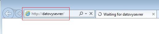 Pokus o načtení http://datovysevrer