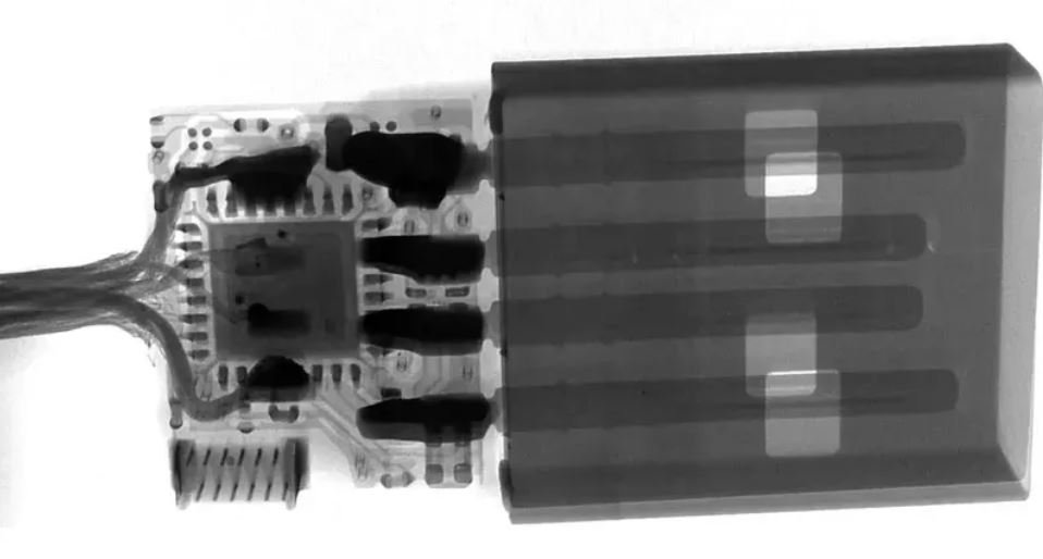X-RAY USB konektoru X-RAY USB konektoru